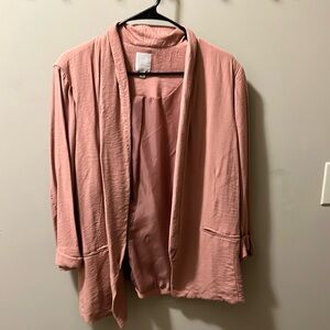 Lauren Conrad Open Pink Blazer Size XL